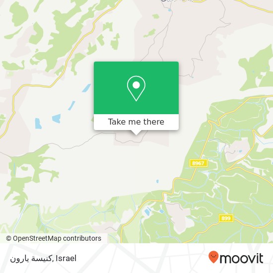 كنيسة يارون map