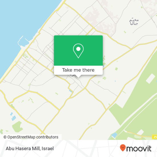 Abu Hasera Mill map