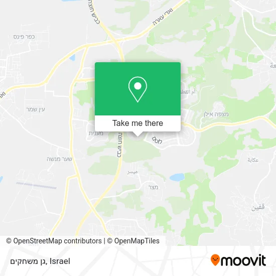 Карта גן משחקים