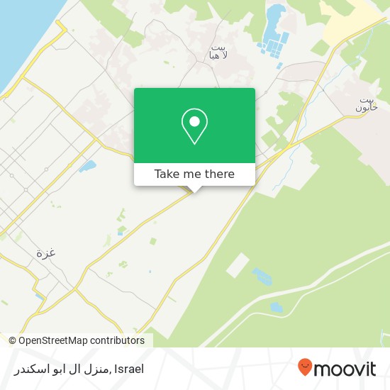 منزل ال ابو اسكندر map