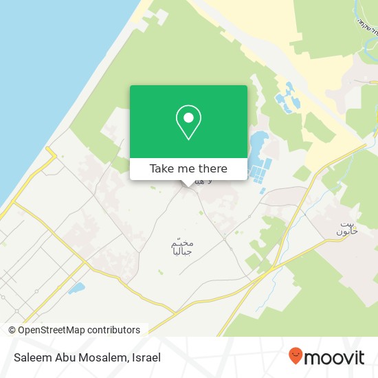 Saleem Abu Mosalem map