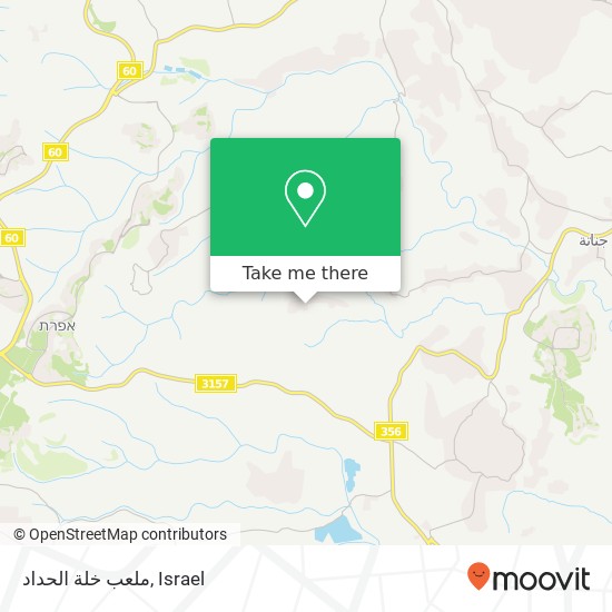 ملعب خلة الحداد map