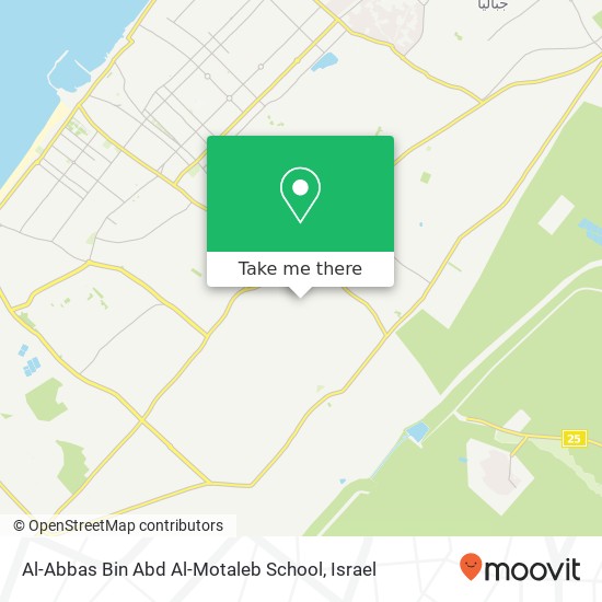 Al-Abbas Bin Abd Al-Motaleb School map