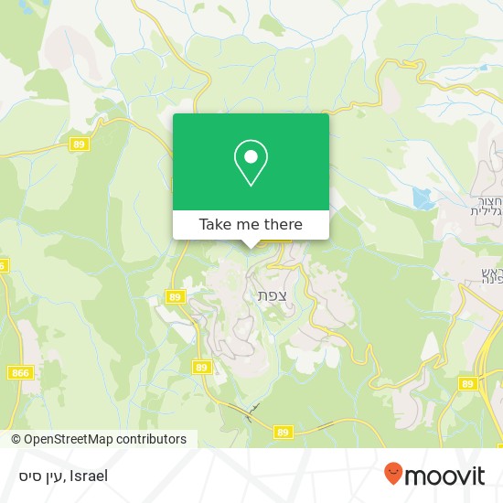 עין סיס map