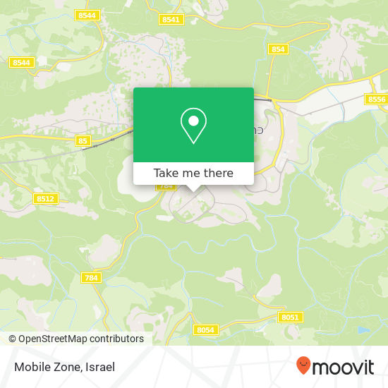 Карта Mobile Zone