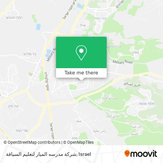 شركة مدرسه الميار لتعليم السياقة map