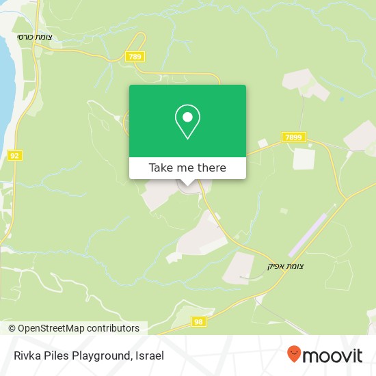 Карта Rivka Piles Playground