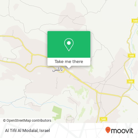 Al Tifil Al Modalal map