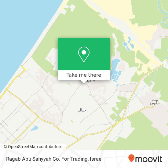 Ragab Abu Safiyyah Co. For Trading map