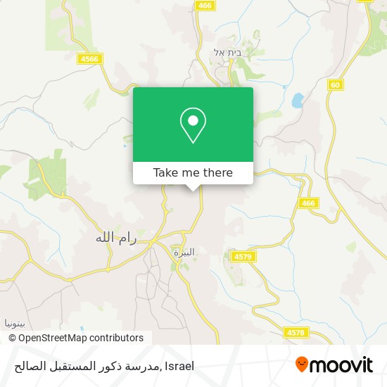 مدرسة ذكور المستقبل الصالح map