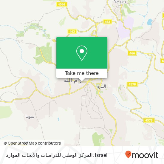 المركز الوطني للدراسات والأبحاث الموارد map