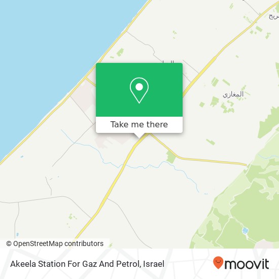 Карта Akeela Station For Gaz And Petrol