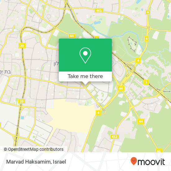 Карта Marvad Haksamim