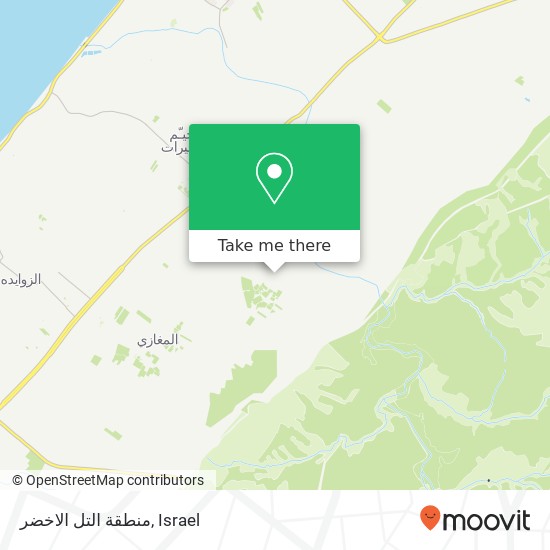 منطقة التل الاخضر map