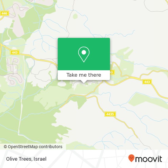 Olive Trees map