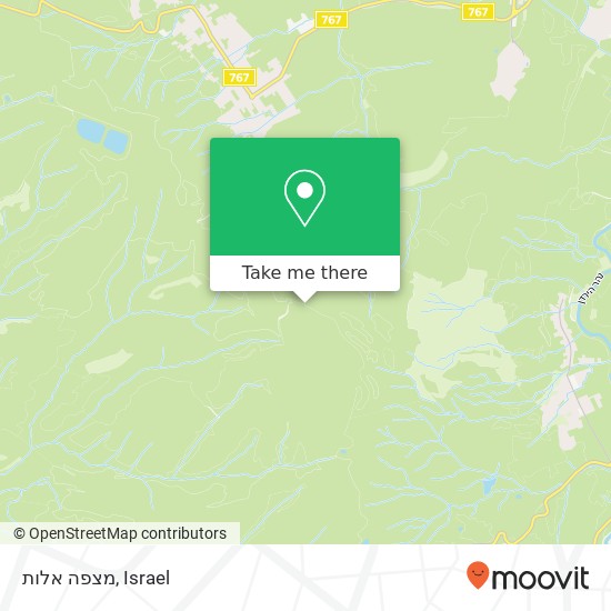 מצפה אלות map