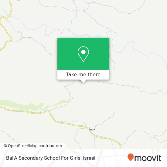 Bal'A Secondary School For Girls map