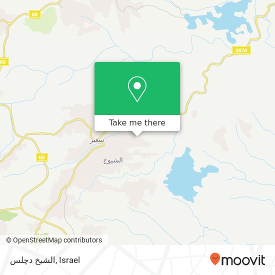 Карта الشيخ دچلس