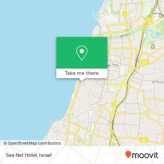 Карта Sea Net Hotel