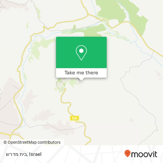 בית מדרש map