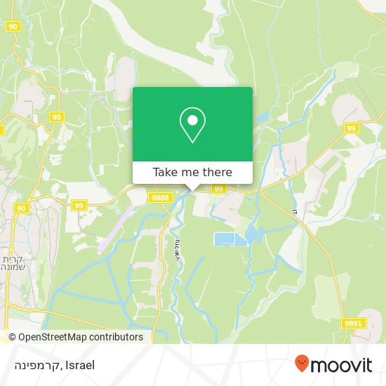 קרמפינה map