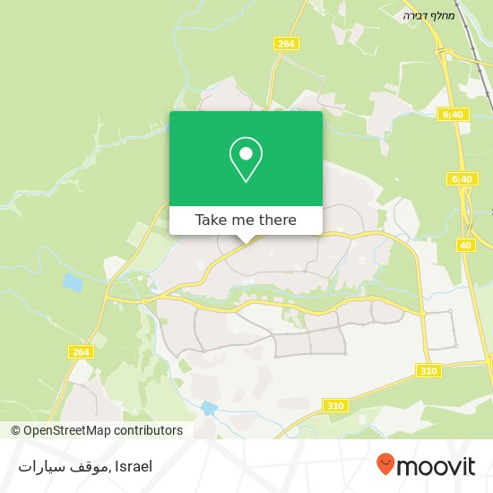 موقف سيارات map