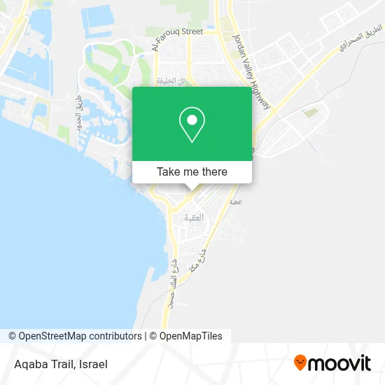 Aqaba Trail map
