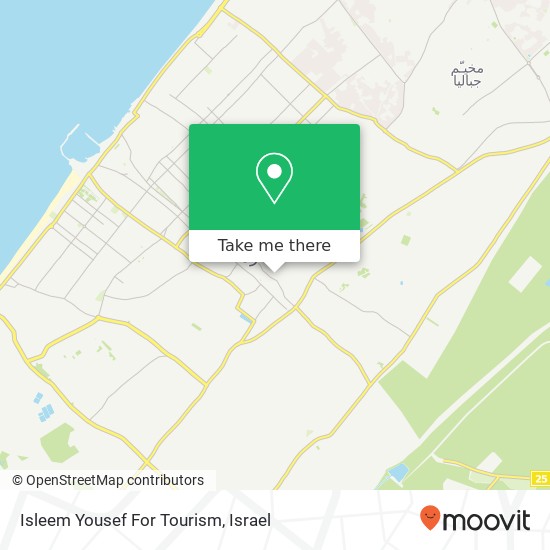 Isleem Yousef For Tourism map