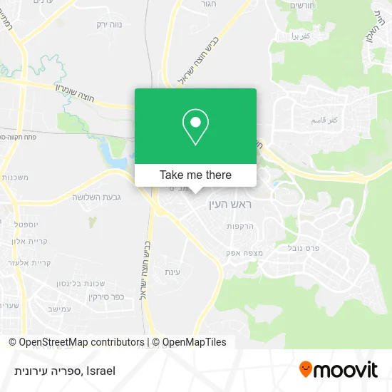 Карта ספריה עירונית