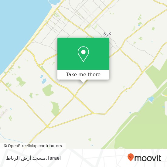 مسجد أرض الرباط map