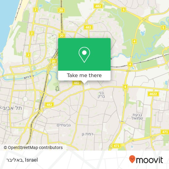 באליבר map