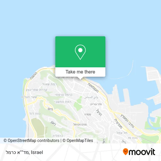 Карта מד""א כרמל