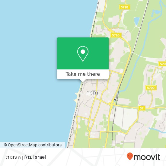 מלון העונות map