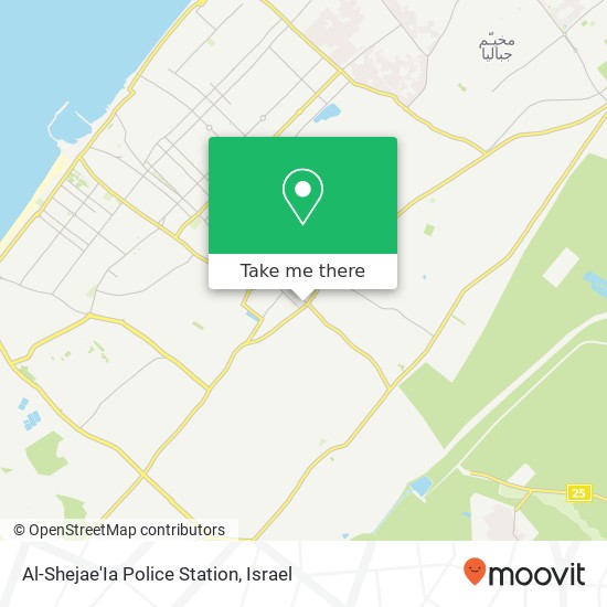 Al-Shejae'Ia Police Station map