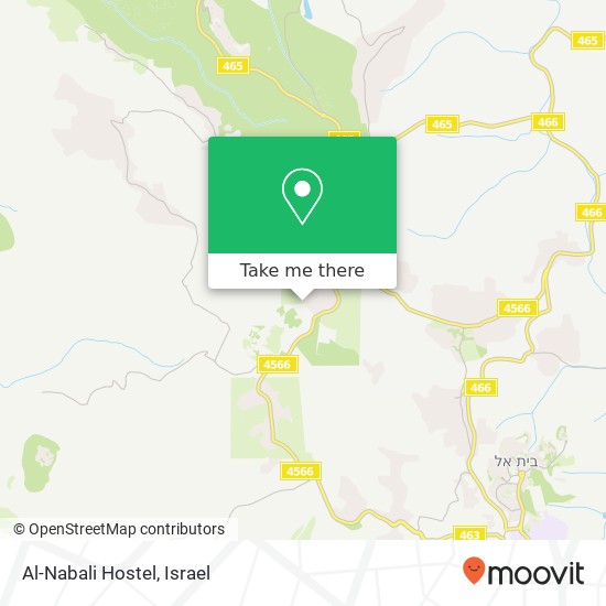 Al-Nabali Hostel map