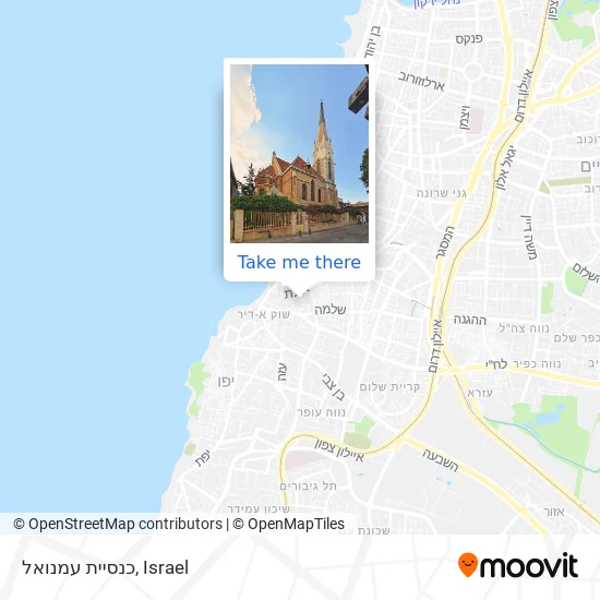 Карта כנסיית עמנואל