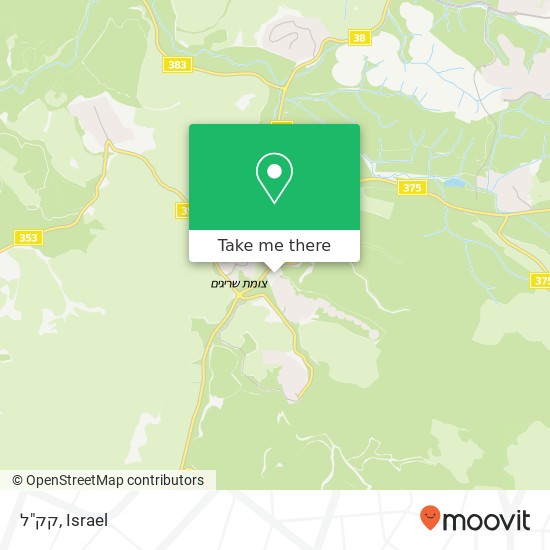 קק"ל map