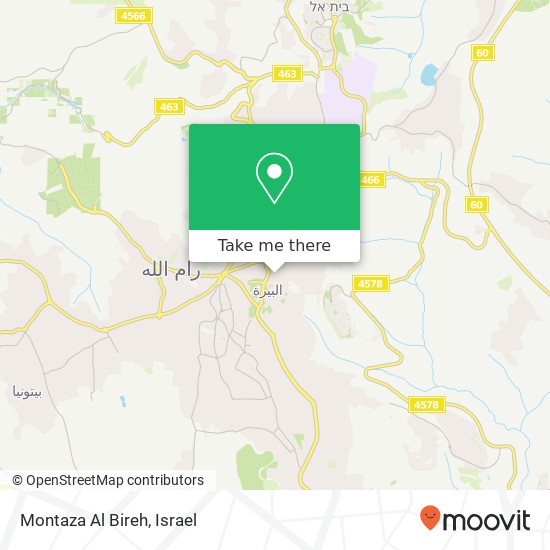 Montaza Al Bireh map