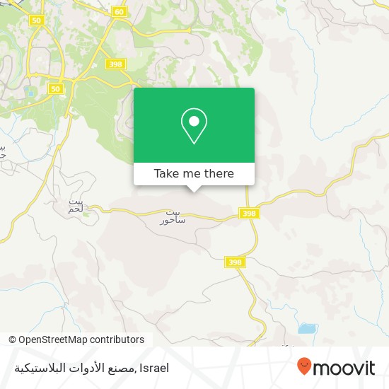 مصنع الأدوات البلاستيكية map