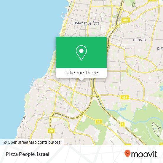 Pizza People map