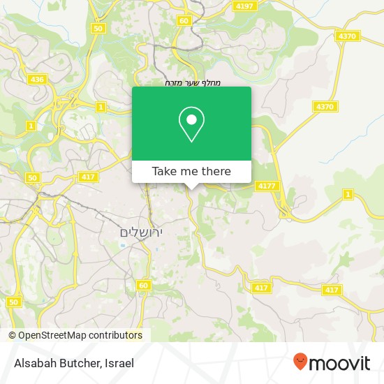 Alsabah Butcher map