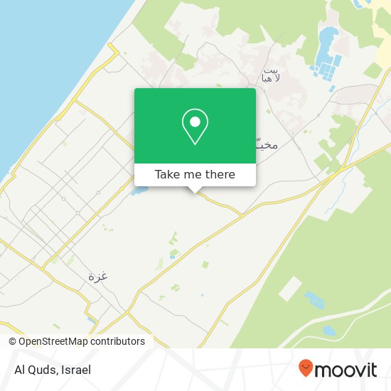 Al Quds map