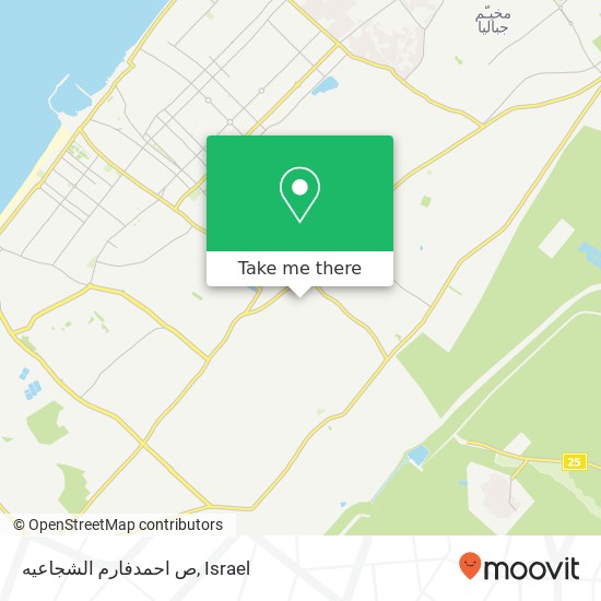 Карта ص احمدفارم الشجاعيه
