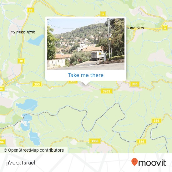 כיסלון map