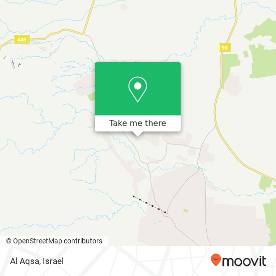 Al Aqsa map
