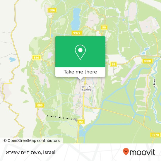 Карта משה חיים שפירא