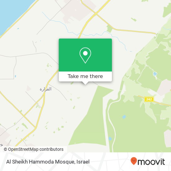 Al Sheikh Hammoda Mosque map