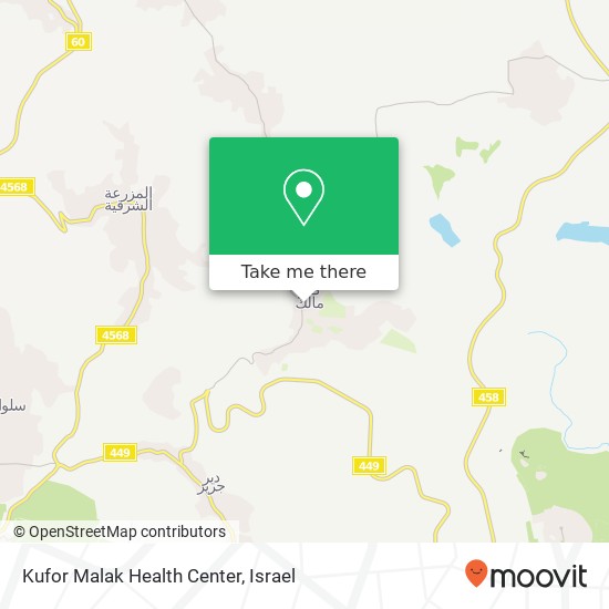 Kufor Malak Health Center map