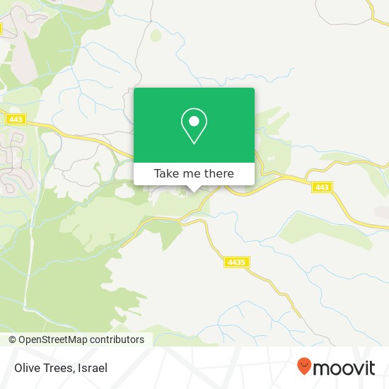 Olive Trees map