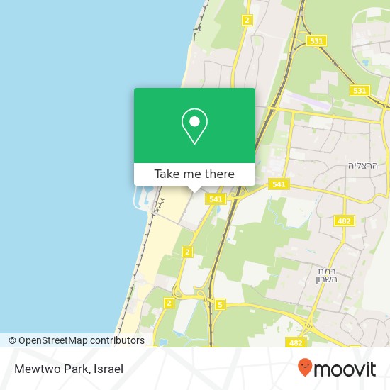 Mewtwo Park map